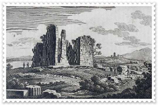 Vechea asezare Gabii din Italia si templul Junonei